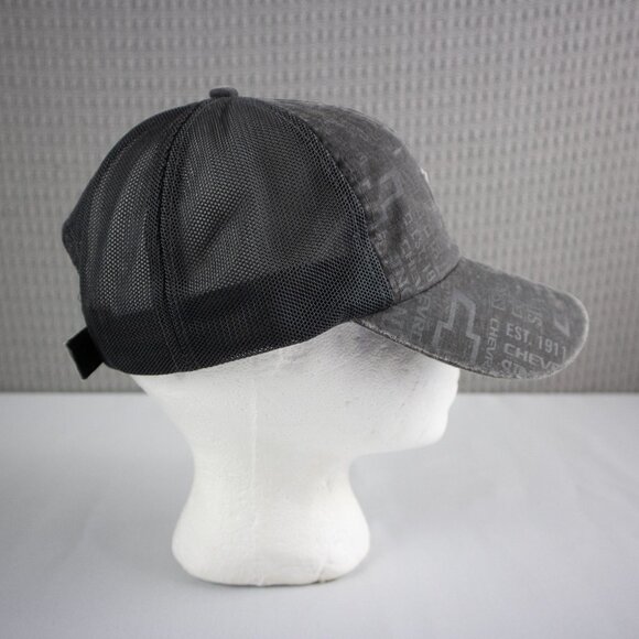 Chevrolet Distressed Mesh Strapback Hat - Picture 5 of 8